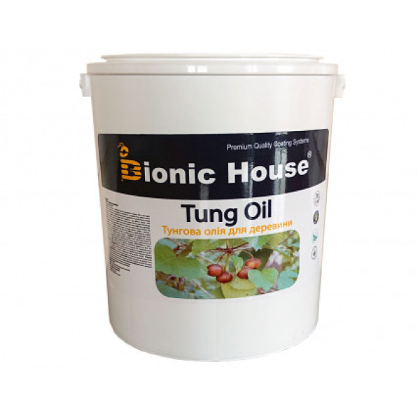 Bionic House (Бионик Хаус) Hard Tung Oil Тунговое масло c карнаубским воском 1 л