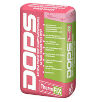 DOPS Thermfix армирующая клеевая смесь для пенополистирольных и минераловатных плит 25 кг.