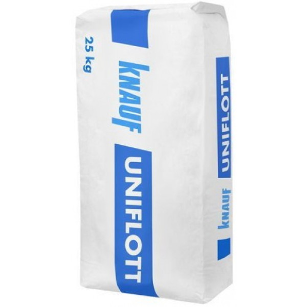 Knauf Uniflott (Кнауф Унифлот) Шпаклевка гипсовая для швов, 25 кг
