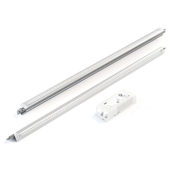 Набор профилей освещения подвесного потолка Kraft LED-T-24 1200 мм 30 Вт