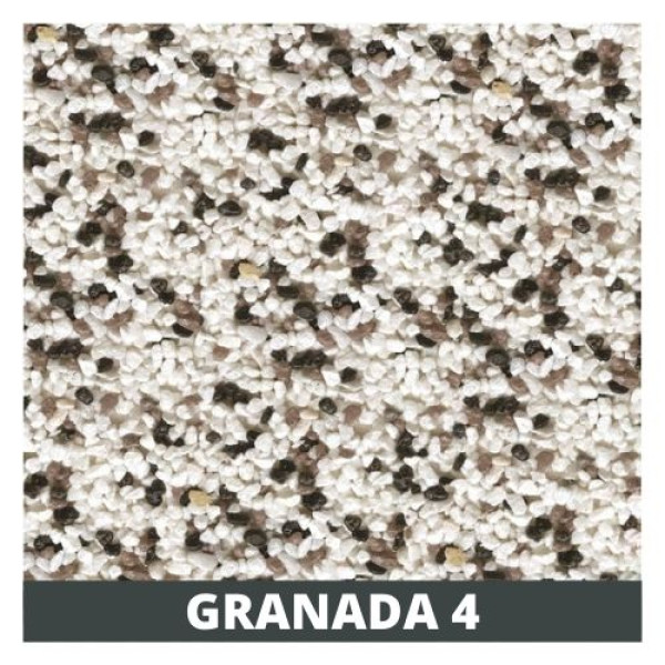 Декоративная штукатурка Ceresit СТ 77 GRANADA-4 мозаичная, зерно 1,4-2,0мм, 28 кг