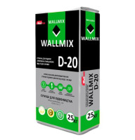 Wallmix D-20 Стяжка для пола армированная, (10-100мм) 25 кг