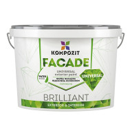 Фарба фасадна Facade Universal Kompozit 14 кг біла
