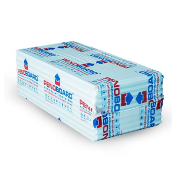 Пенополистирол Penoboard GREY 100мм 1250х600мм (50х2)