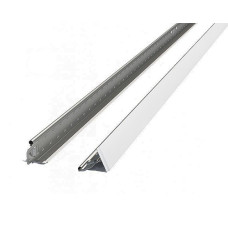Профиль поперечный стальной Kraft Nova Pro T-24 1200x25х24мм белый