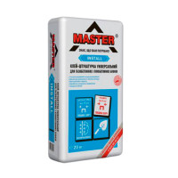 Master Install суміш для кладки пористих видів блоків 20 кг.