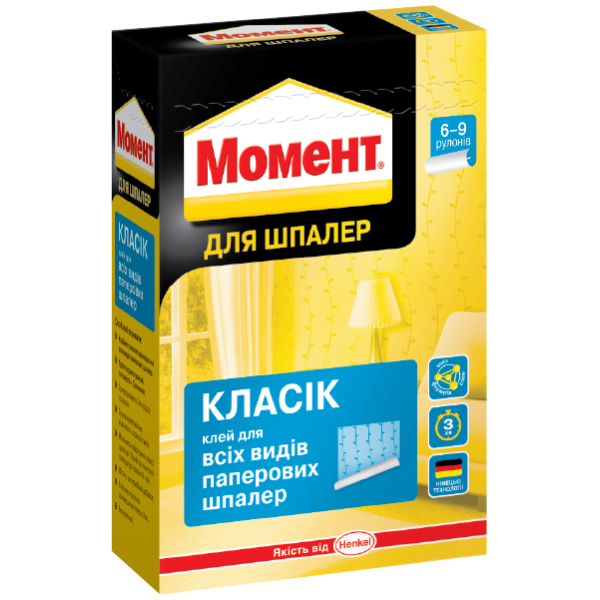 Клей для обоев Момент Классик, 190 гр.