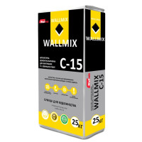 Wallmix С-15 Штукатурка цементна, 25 кг