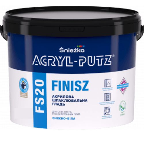 Шпатлевка Sniezka ACRYL-PUTZ FS20, 27 кг.