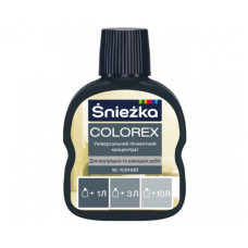 Пигмент Colorex Sniezka черный 100 мл