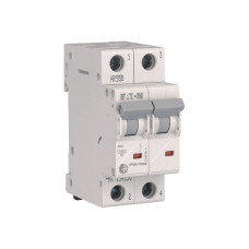 Автоматический выключатель Eaton HL 4.5кА 2Р 50А тип C 