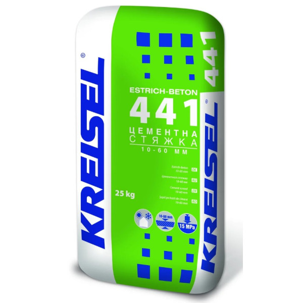 Kreisel 441 цементная стяжка, 10-60мм 25 кг.