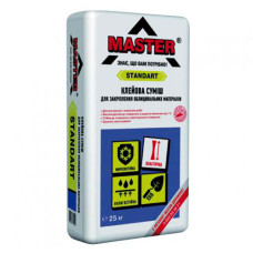 Master Standard клеевая смесь для закрепления облицовочного материала 25 кг.