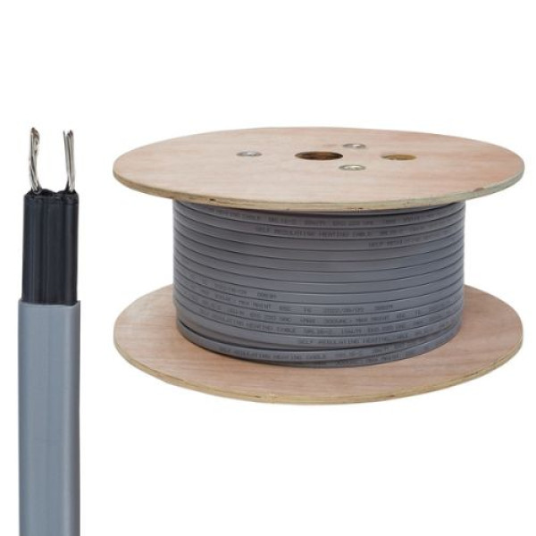 Саморегулирующийся кабель Castle SRL 16-2 Light, 1м.п (отрезной)