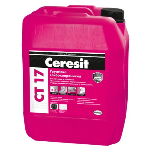 Ceresit CT 17 Грунтовка глибокопроникна, 10л