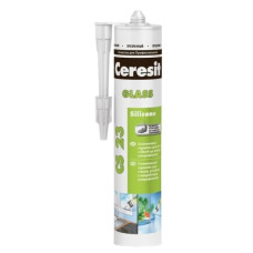 Герметик CERESIT CS GTR Glas прозрачный, 280 мл
