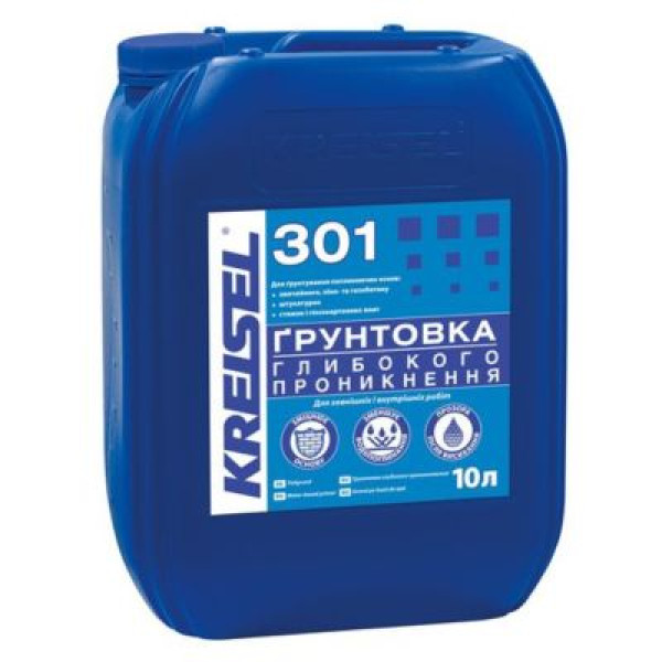 Kreisel 301 грунтовка глубокого проникновения 10 л.