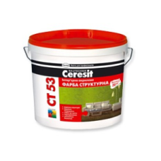 Ceresit CT 53 Структурная акриловая краска 10 л