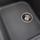 Гранітна мийка для кухні Platinum 7950 Equatoria матовий Сірий мусон