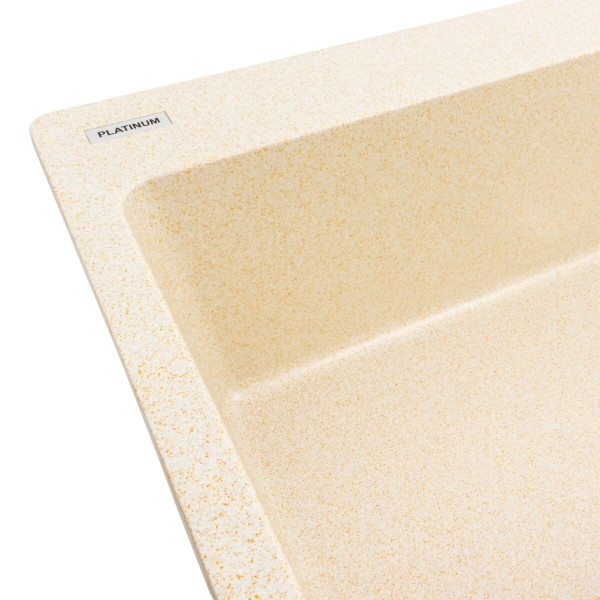 Гранітна мийка для кухні Platinum 7850 Bogema матова (пісок)