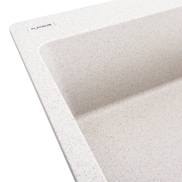 Гранітна мийка для кухні Platinum 7850 Bogema матова (топаз)