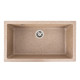 Гранітна мийка для кухні Platinum 7945 Paruana матова Карамель
