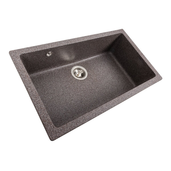 Гранітна мийка для кухні Platinum 7945 Paruana матова Мікс