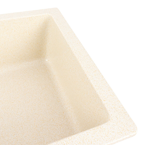 Гранітна мийка для кухні Platinum 7945 Paruana матова Пісок