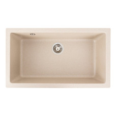 Гранітна мийка для кухні Platinum 7945 Paruana матова Сафарі