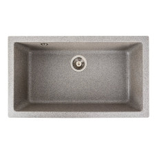 Гранітна мийка для кухні Platinum 7945 Paruana матова Сіра