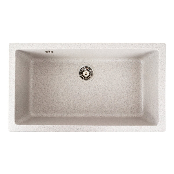 Гранітна мийка для кухні Platinum 7945 Paruana матова Топаз