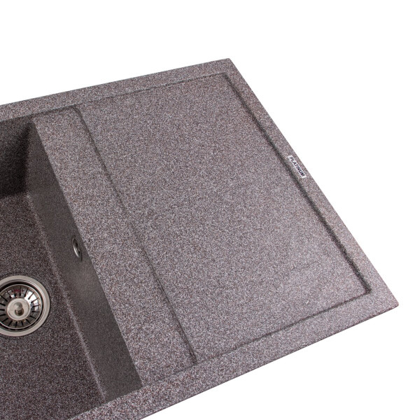 Гранітна мийка для кухні Platinum 7950 Selena матова Мікс