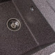 Гранітна мийка для кухні Platinum 7950 Selena матова Мікс