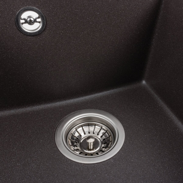 Гранітна мийка для кухні Platinum 4150 SOKIL матовий Гренадін