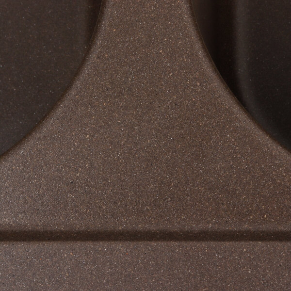 Гранітна мийка для кухні Platinum 7950 Equatoria матовий Темна скеля