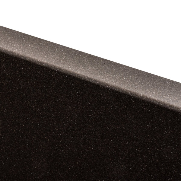 Гранітна мийка для кухні Platinum 7850 Bogema матова Темна скеля