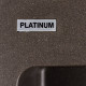 Гранітна мийка для кухні Platinum 7850 Bogema матова Темна скеля