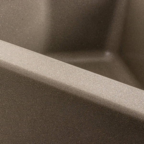 Гранітна мийка для кухні Platinum 9950 PANDORA матовий титан