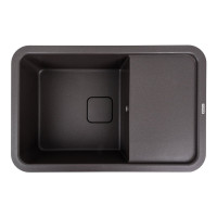 Гранитная мойка для кухни Platinum 7850 CUBE матовый Гренадин