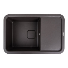 Гранитная мойка для кухни Platinum 7850 CUBE матовый Гренадин