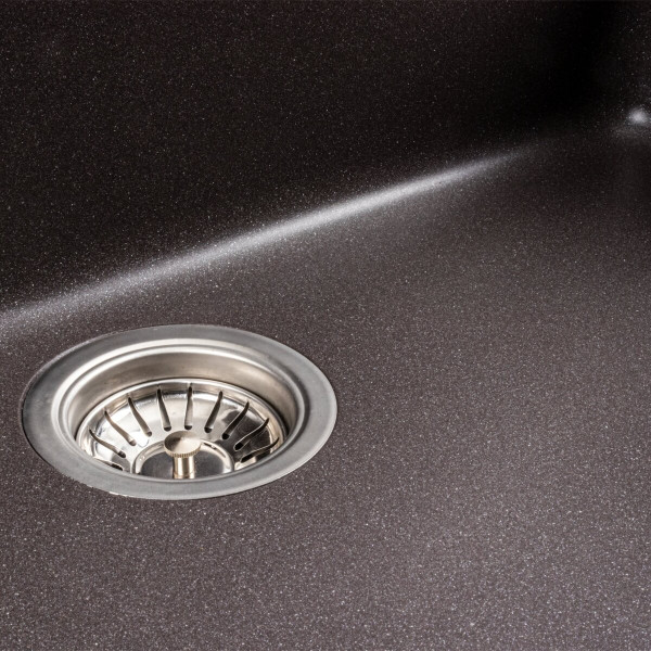 Гранітна мийка для кухні Platinum 7945 Paruana матовий Гренадін