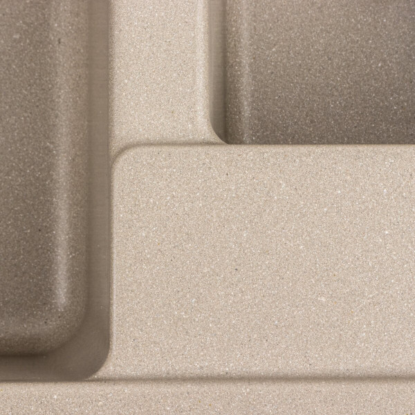 Гранітна мийка для кухні Platinum 7850W TOSKANA матовий Титан