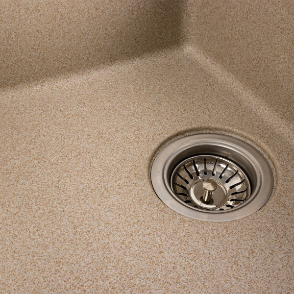 Гранітна мийка для кухні Platinum 6250 ZIRKONE матовий Сафарі