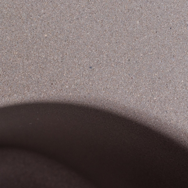 Гранітна мийка для кухні Platinum 480 TURAS матова Дюна