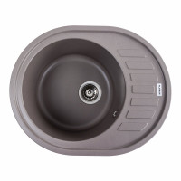 Гранітна мийка для кухні Platinum 6250 SOUL матова Дюна