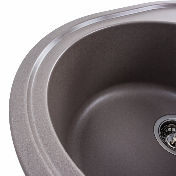 Гранітна мийка для кухні Platinum 6250 SOUL матова Дюна