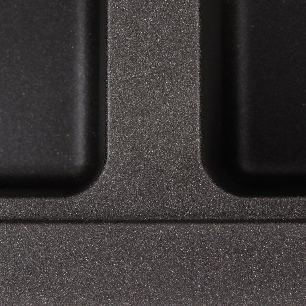 Гранітна мийка для кухні Platinum 7850 HARMONY матовий Моріон