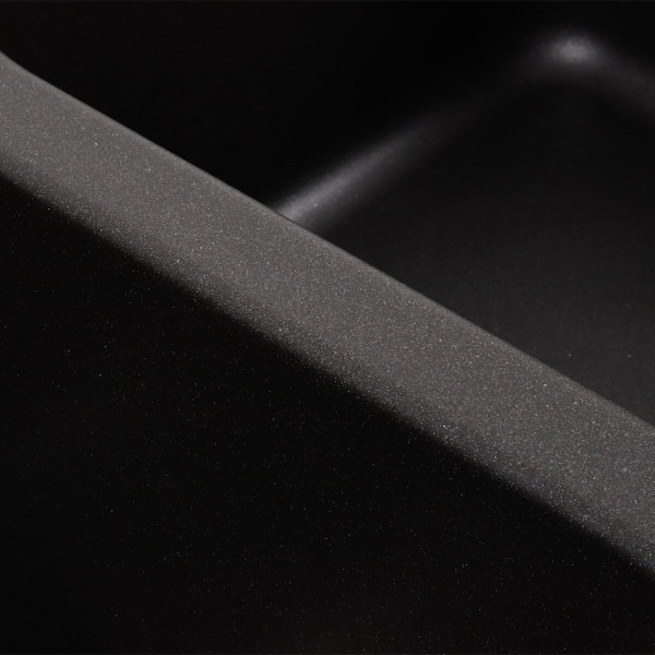 Гранітна мийка для кухні Platinum 7950 Equatoria матовий Моріон