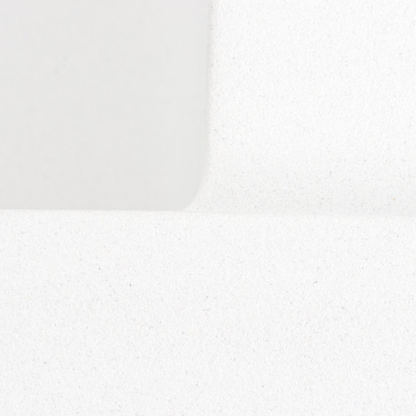 Кухонна мийка гранітна матова 7050 CASCADA Platinum білосніжний