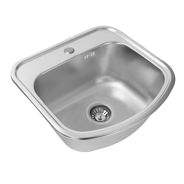 Кухонна мийка з нержавіючої сталі Valeso САТИН 4947 (0,8/180 мм)